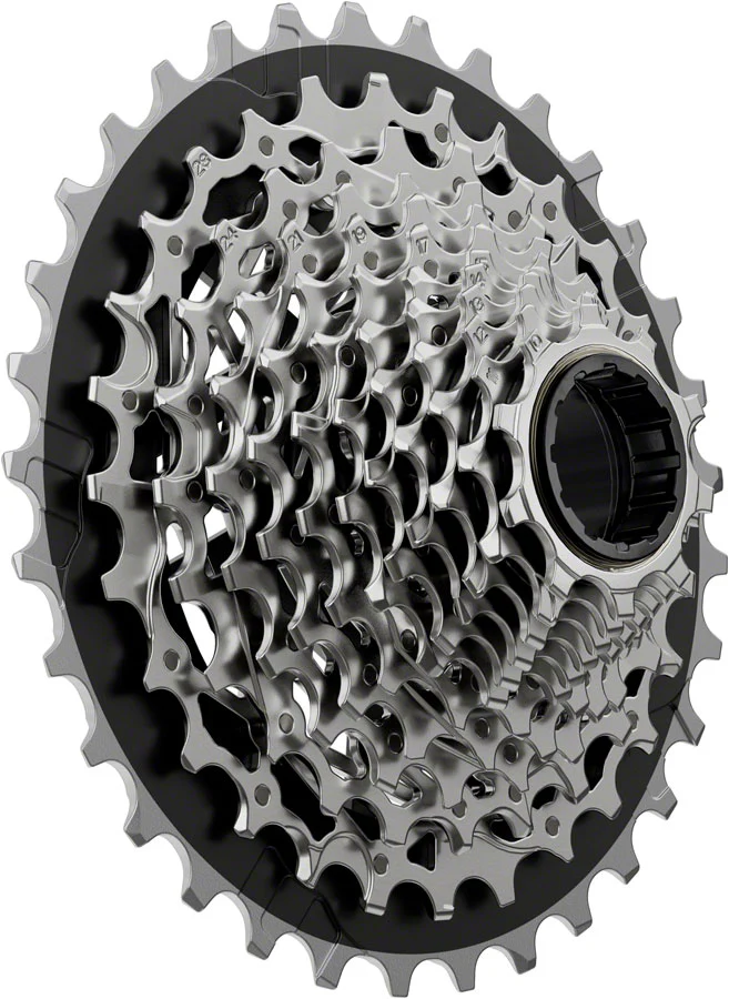 SRAM Force XG-1270 Cassette - 12-Speed 10-33t Silver For XDR Driver Body E1 - Image 2