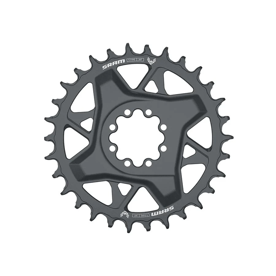 SRAM GX Eagle T-Type 12sp Boost DM Chainring 30t Black