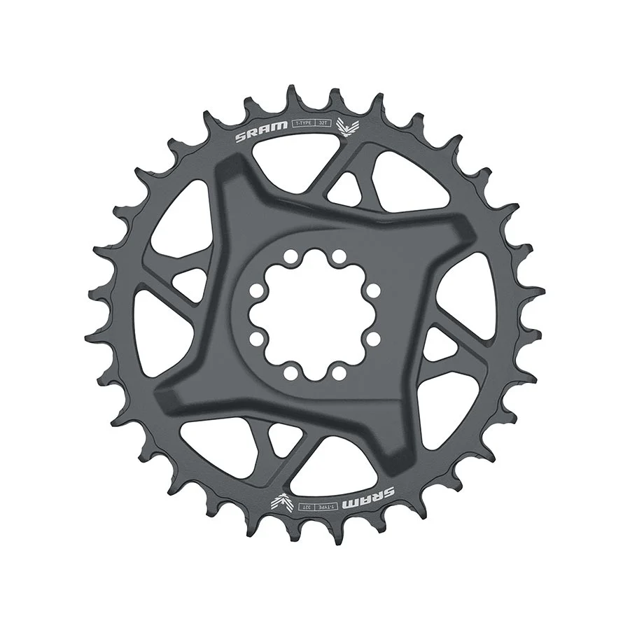 SRAM GX Eagle T-Type 12sp Boost DM Chainring 32t Black