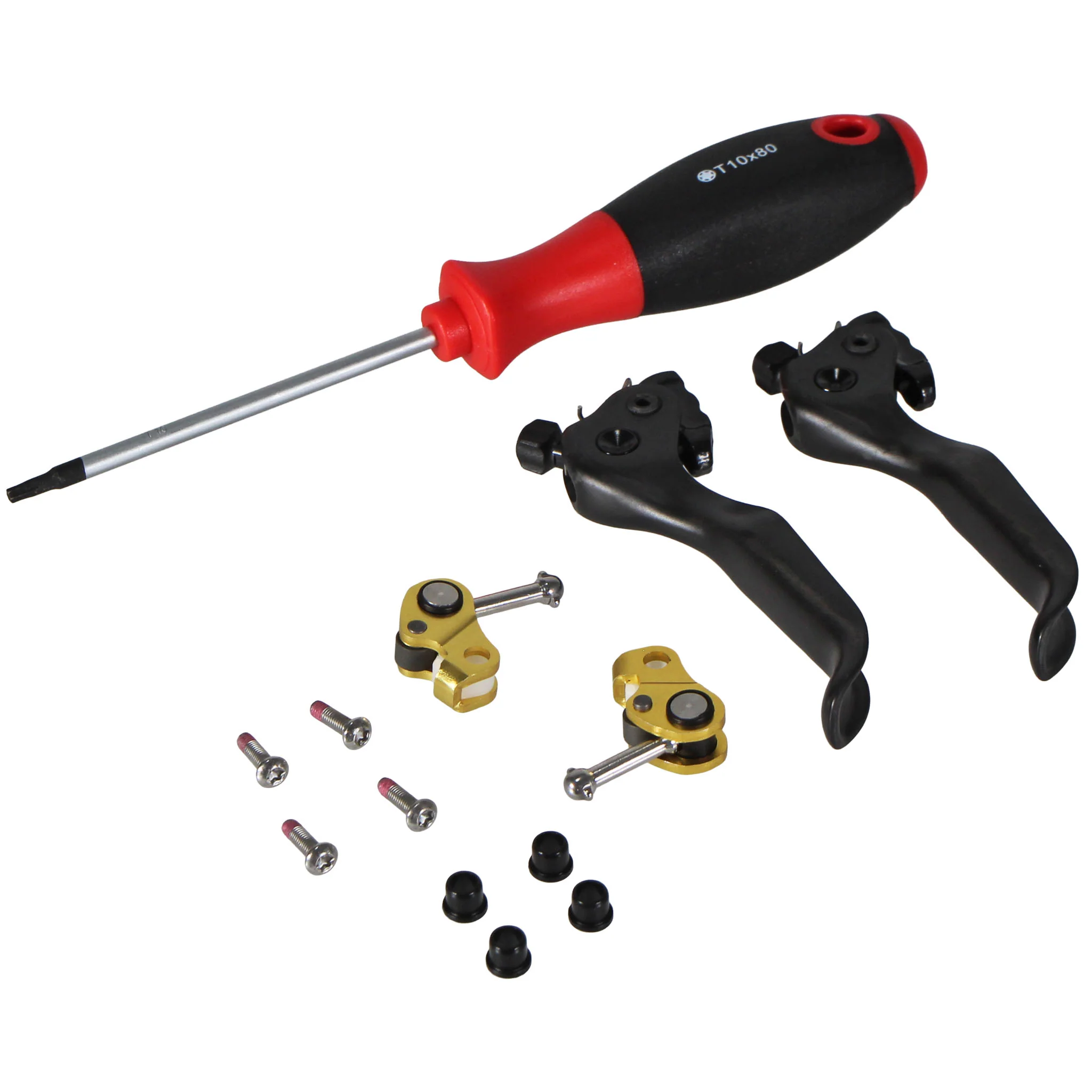 SRAM Maven Ultiimate/Silver Brake Lever Tuning Kit - 2 Carbon Lever Blades 2 Swinglink Assemblies A1