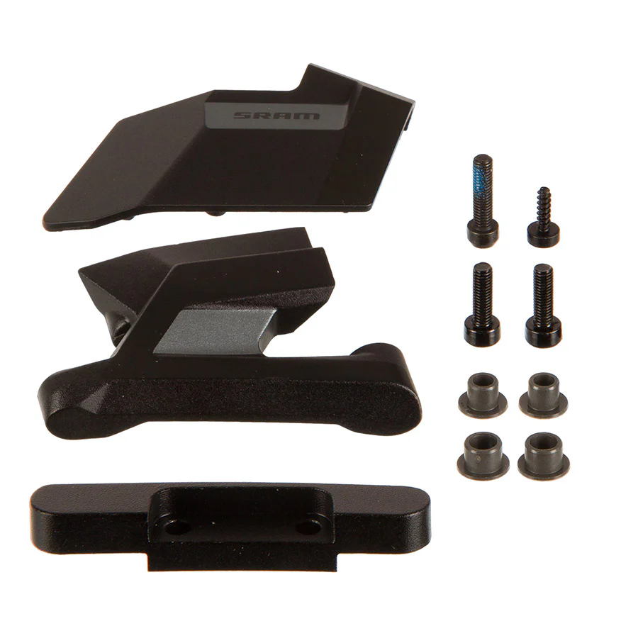 SRAM Rival XPLR AXS Rear Derailleur Cover Kit - Upper Lower Outer Link Bushings Includes Bolts E1