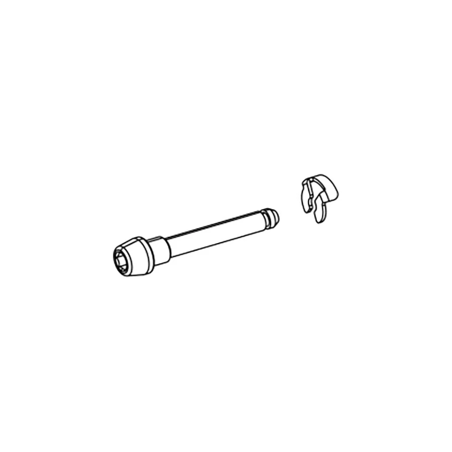 SRAM Pad Ret Pin+Clip Elixir Code Guide Black Pair