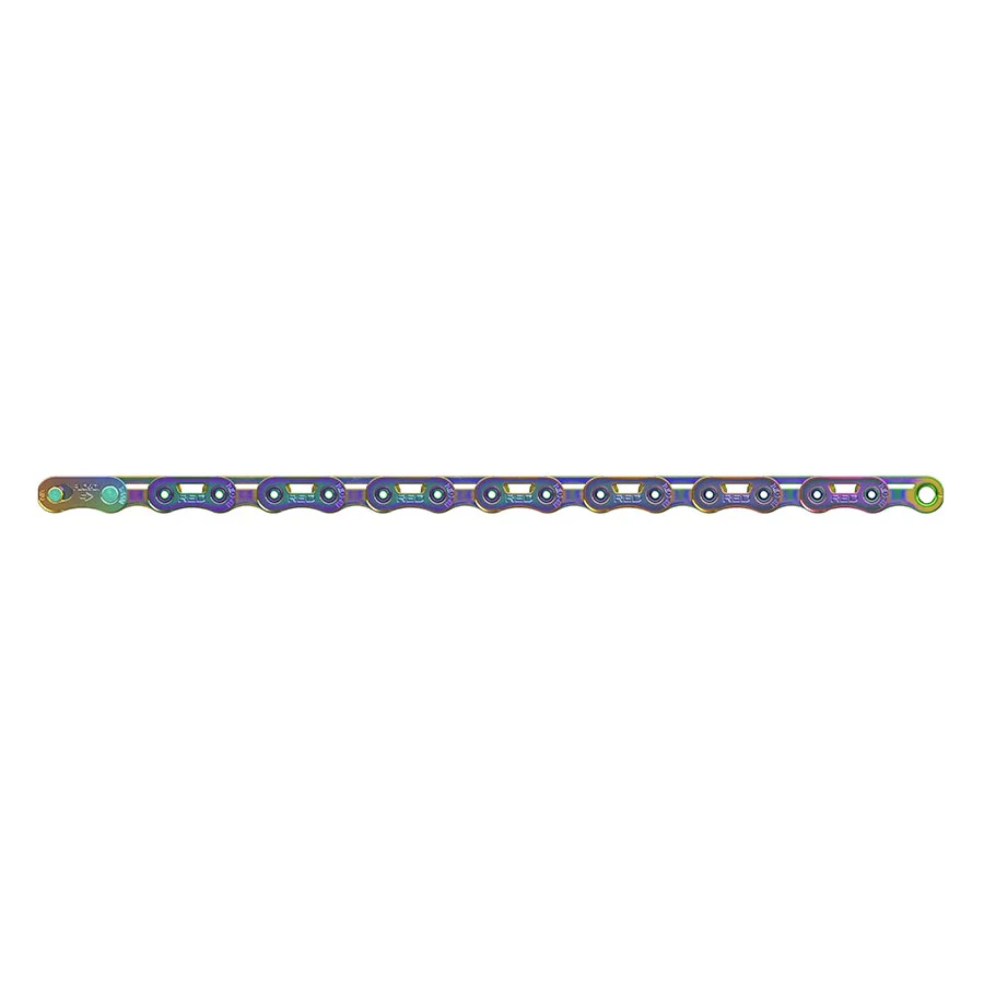 SRAM Red FlatTop E1 Chain Speed: 12/13 Links: 114 Multicolor