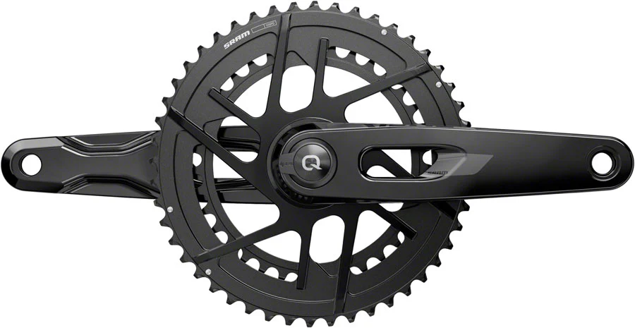 SRAM Rival AXS Power Meter Crankset - 172.5mm 12-Speed 46/33t 8-Bolt Direct Mount DUB PM Spindle BLK E1 - Image 2