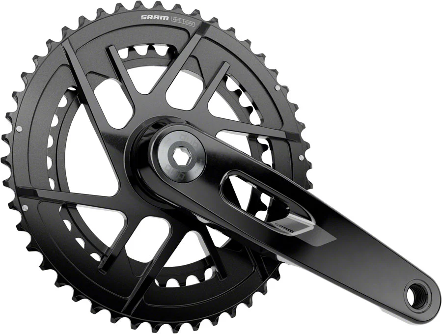 SRAM Rival Crankset - 170mm 12-Speed 48/35t 8-Bolt Direct Mount DUB Spindle BLK E1 - Image 2