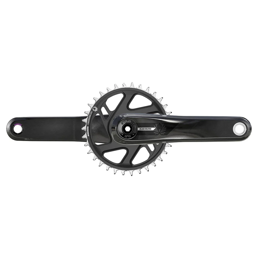 SRAM S150 Eagle Transmission B1 Crankset Speed: 12 BCD: Direct Mount SRAM 3 Bolt 32 Powerspline 165mm Black Boost