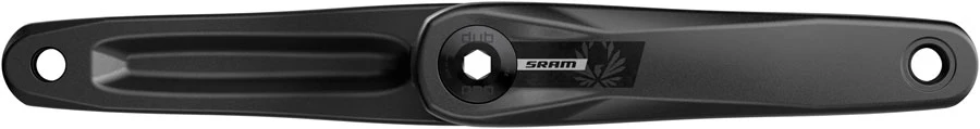 SRAM S200 Eagle Crankset - 155mm Aluminum Crankarms 3-Bolt Chainring Mount Type DUB Spindle BLK 49mm Chainline B1