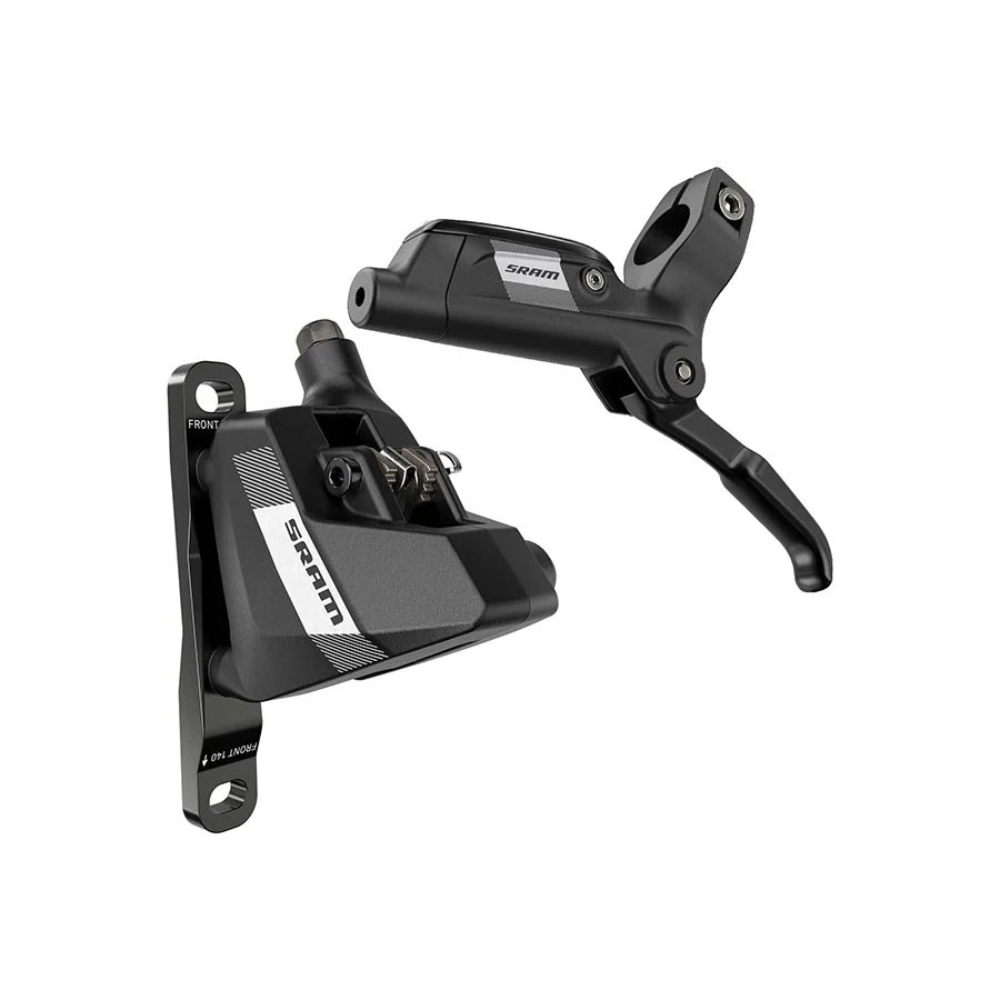 SRAM S300 Disc Brake Lever - Left/Front Flat Mount 2-Piston 20mm Offset BLK A1