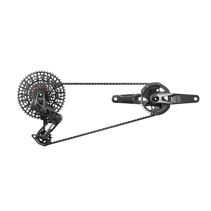 SRAM X0 T-Type Eagle V2 AXS Groupset 175mm Black D2