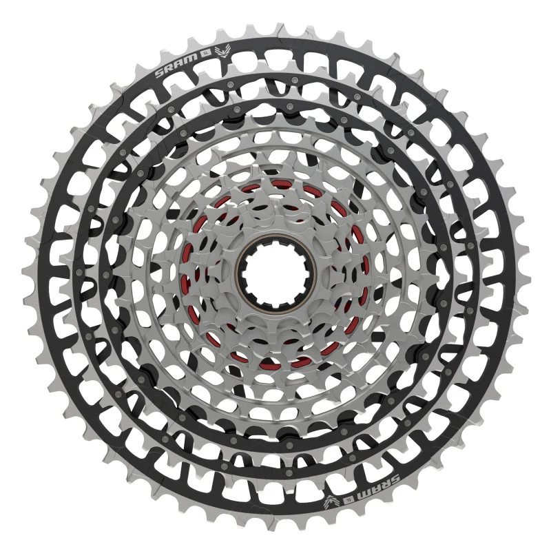 SRAM XX SL Eagle T-Type XS-1299 Cassette - 12-Speed 10-52t For XD Driver Silver/BLK