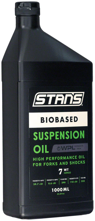 Stan's Biobased Suspension Oil - 7WT 1L - Image 2