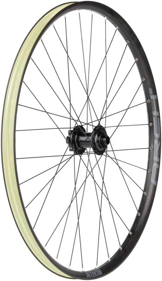 Stan's Arch S2 Front Wheel - 27.5" 15 x 100mm 6-Bolt Black 32H - Image 2