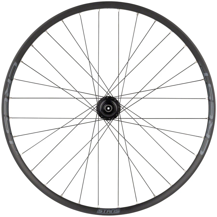 Stan's Crest S2 Front Wheel - 26" QR x 100mm 6-Bolt Black 32H - Image 3