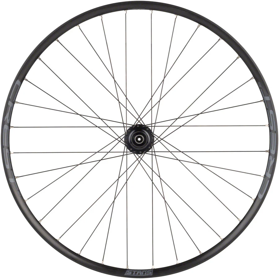 Stan's Crest S2 Front Wheel - 27.5" QR x 100mm 6-Bolt Black 32H - Image 3