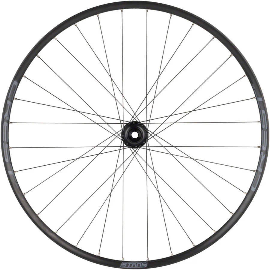 Stan's Crest S2 Front Wheel - 29" 15 x 100mm 6-Bolt Black 32H - Image 3