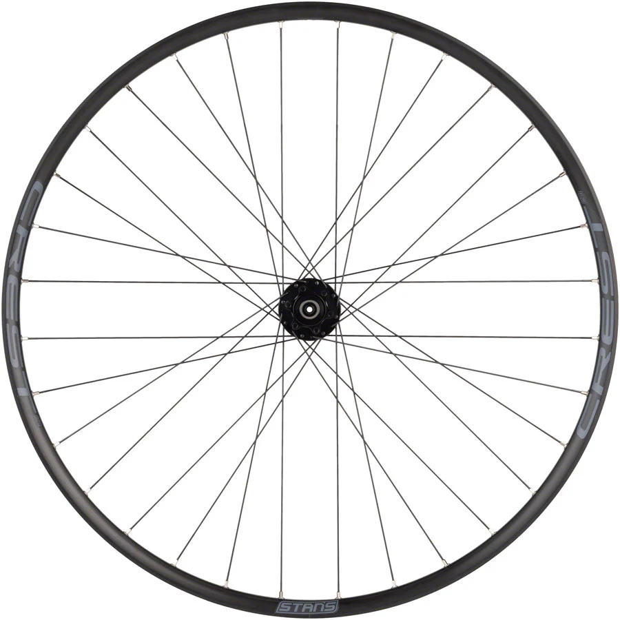 Stan's Crest S2 Front Wheel - 29" QR x 100mm 6-Bolt Black 32H - Image 4