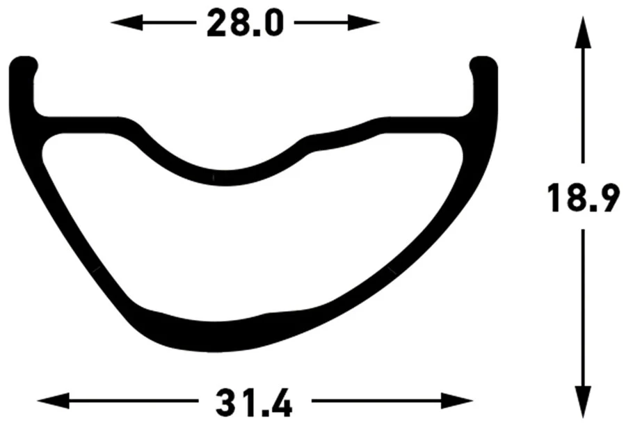 Stan's Arch MK4 Rim - 27.5 Disc Black 28H - Image 4