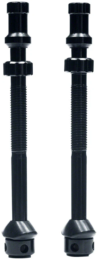 Stan's Tubeless Exo-Core Valve Stems - Alloy Extra Tall Black Pair
