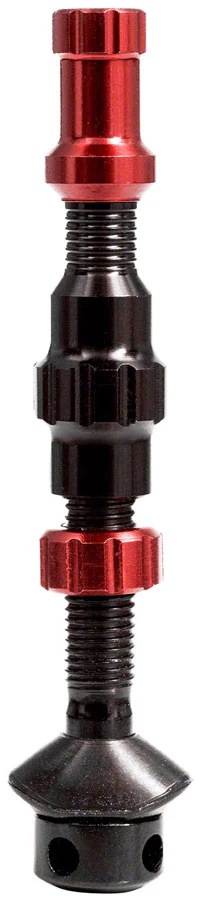 Stan's Tubeless Valve Stem Cap Color Kit - Red Pair - Image 2