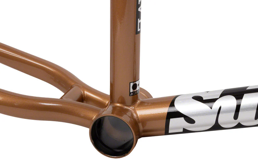 Sunday Silvawave BMX Frame - 21.25" TT Amber - Image 2