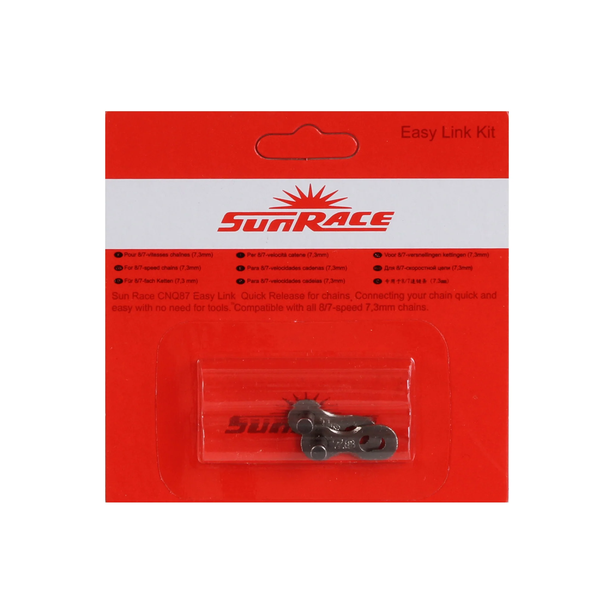 Sunrace CNQ87 Quick Link for 7 & 8sp Chains (1 Set)