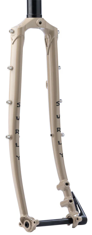 Surly Disc Trucker Fork - 700c 1-1/8" Straight 100x12 mm Thru-Axle Steel Disc Grandpa's Khakis