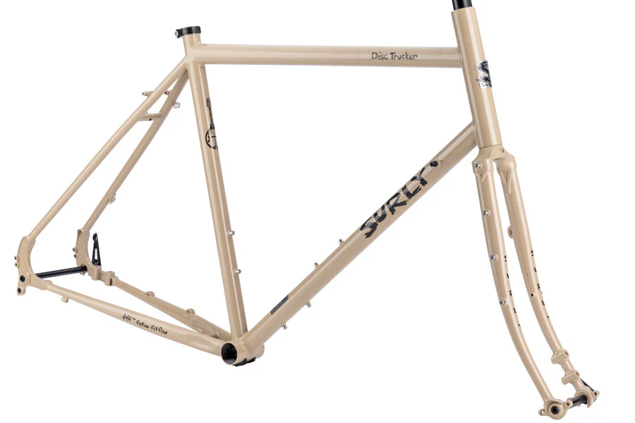 Surly Disc Trucker Frameset - 26" Steel Grandpa's Khakis 50cm
