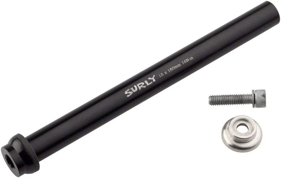 Surly Front Thru-Axle - 15x150 mm Chromoly Black - Image 2