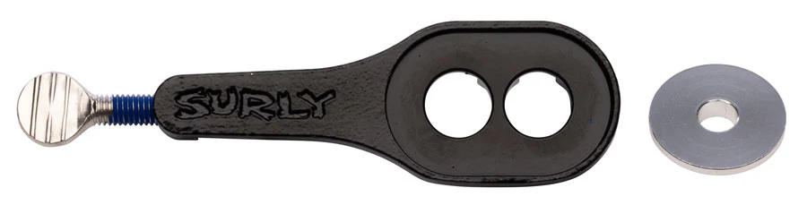 Surly Hurdy Gurdy Chain Tensioner - 9/10mm Axles Black Each