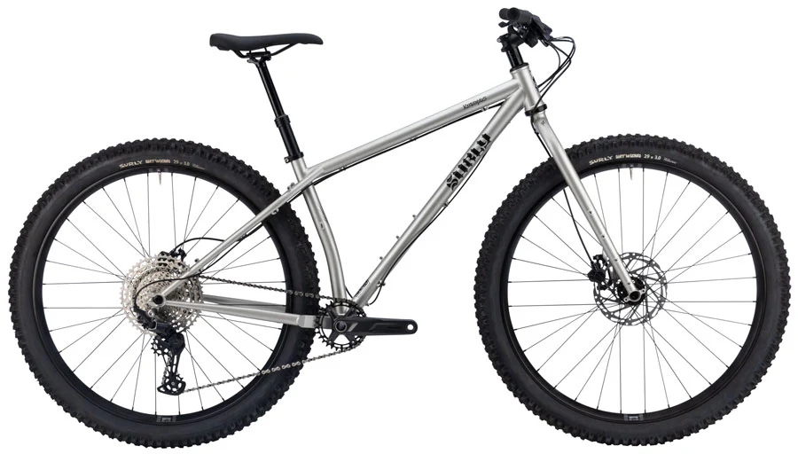 Surly Krampus Bike - 29" Steel Salmon Skin Silver Medium