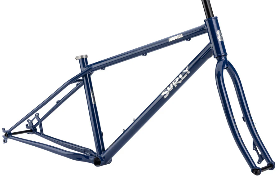 Surly Lowside Frameset - 27.5" Steel Blue Monday Small