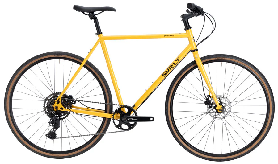 Surly Preamble Flat Bar Bike - 700c Steel Milky Lemonade Large