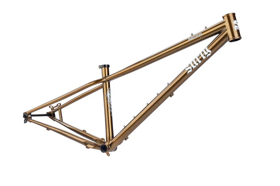 Surly Sorceress Frame - 27.5" Steel Hot Honey Bling X-Small