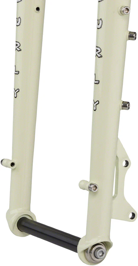 Surly Wednesday Fork - 26" 15x150mm Thru-Axle 1-1/8" Straight Steerer Steel Key Lime Sneeze - Image 3