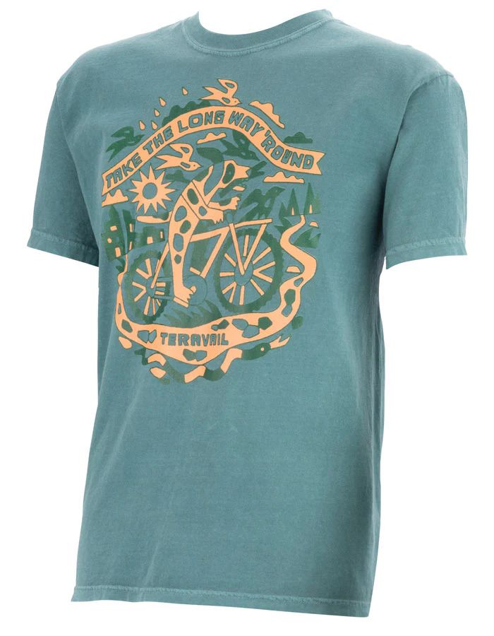 Teravail Artist Series: Joshua Noom T-Shirt - Emerald Green Unisex X-Large