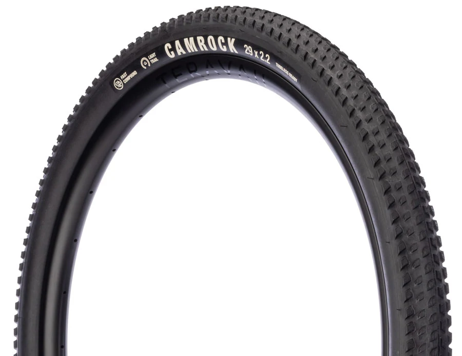 Teravail Camrock Tire - 29 x 2.2 Tubeless Folding BLK Light Trail Fast Compound