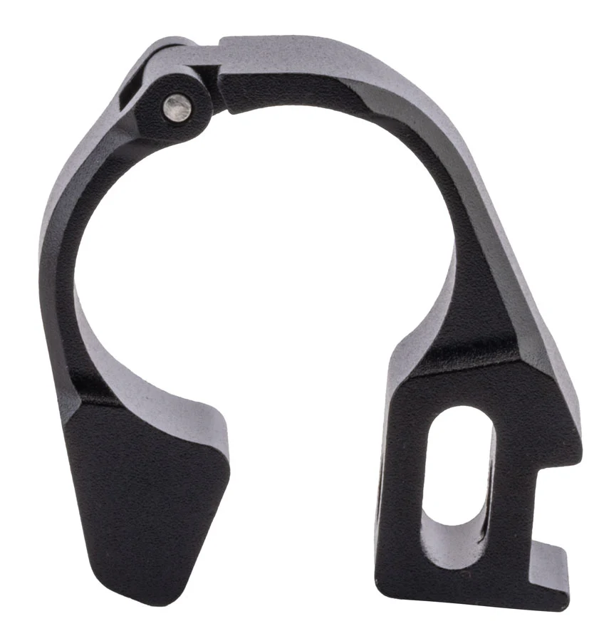 Teravail Flat Bar Remote Clamp - 22.2 Black