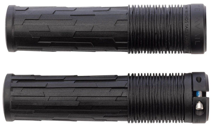Teravail Lytho Grips - Lock-On Obsidian Black 32mm