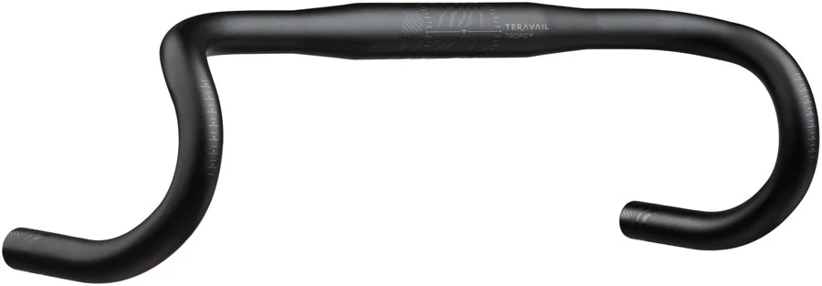 Teravail Tropo SE Drop Handlebar - Aluminum 31.8mm 44cm Black