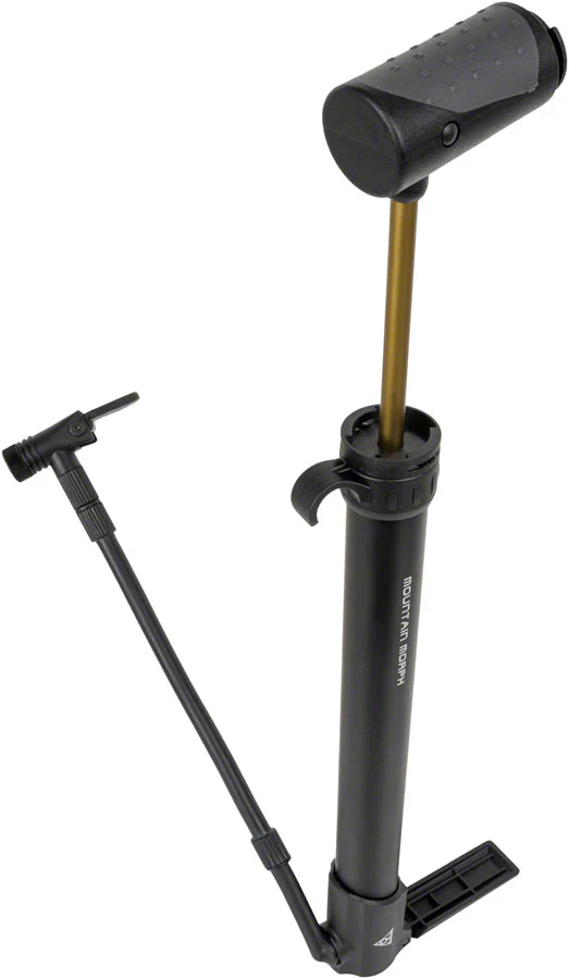 Topeak Mountain Morph Pump - Black 160psi - Image 2