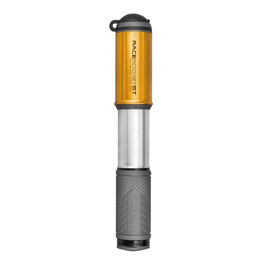Topeak MT Race Rocket Mini Pump for MTB - 90psi Black