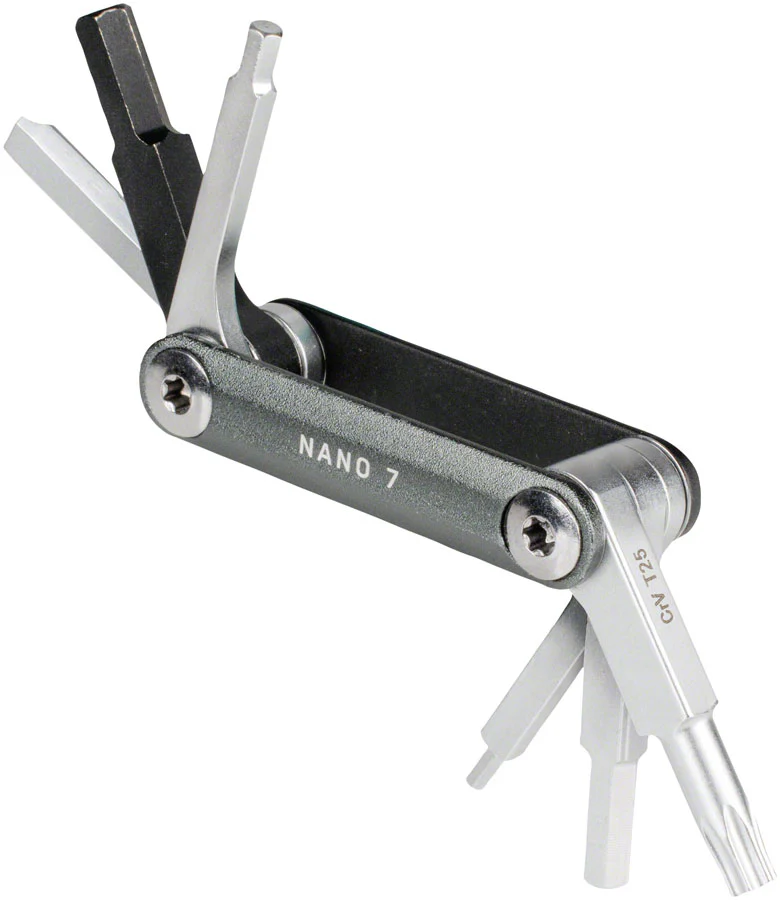 Topeak Nano 7 Multi Tool - Black/Gray - Image 2