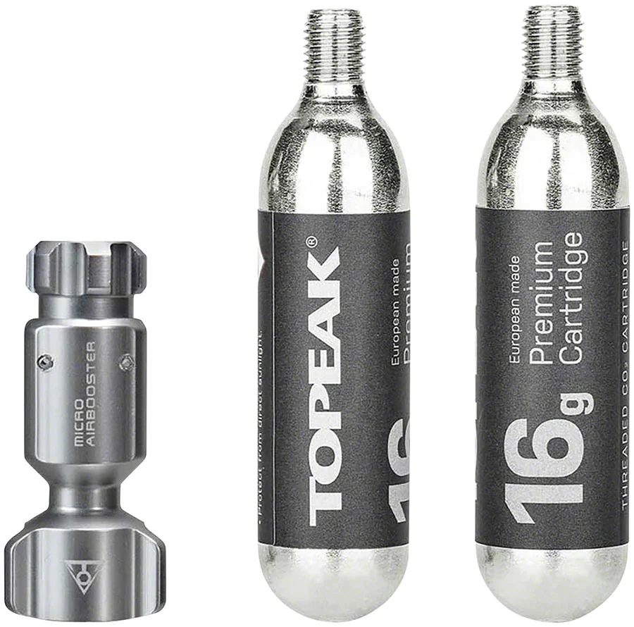 Topeak Ninja Master Plus CO2 FuelPack - (2) 16g C02 - Image 2