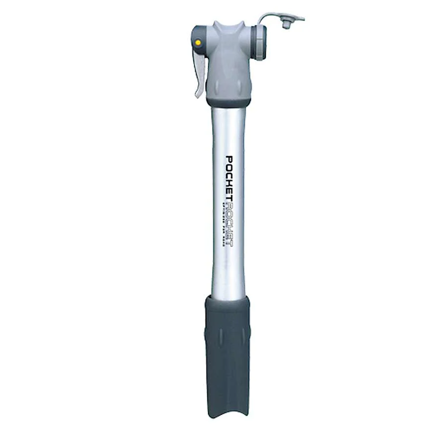 Topeak Pocket Rocket Mini Pump - 160psi Silver/Black