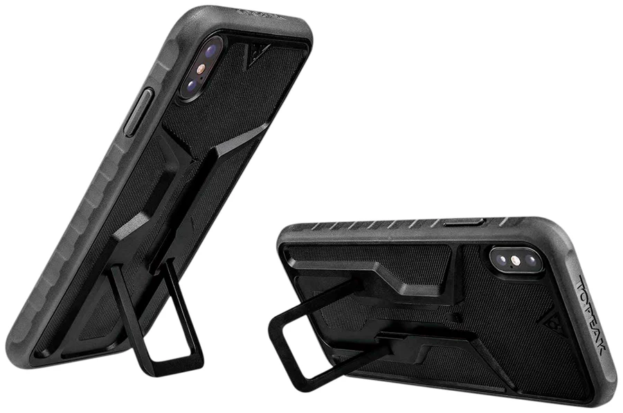 Topeak Ridecase with Mount - Fits iPhone XS MAX Black/Gray - Image 3