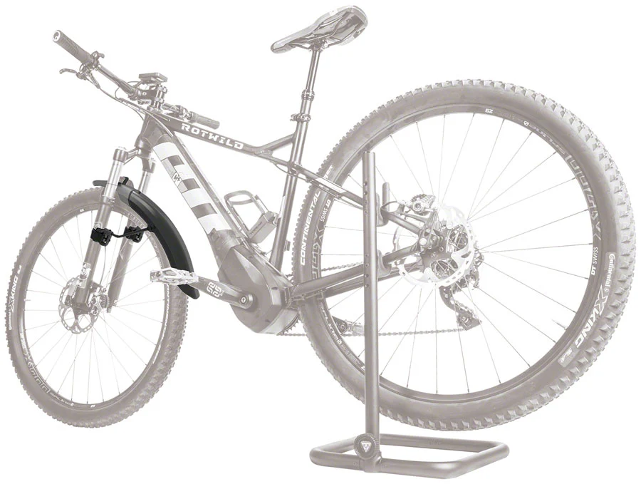 Topeak Tetrafender M1 Fender - Strap-on Front Black - Image 4