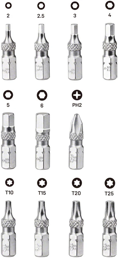 Topeak Torq Rocket Mini X Ratchet Tool Kit - Image 3