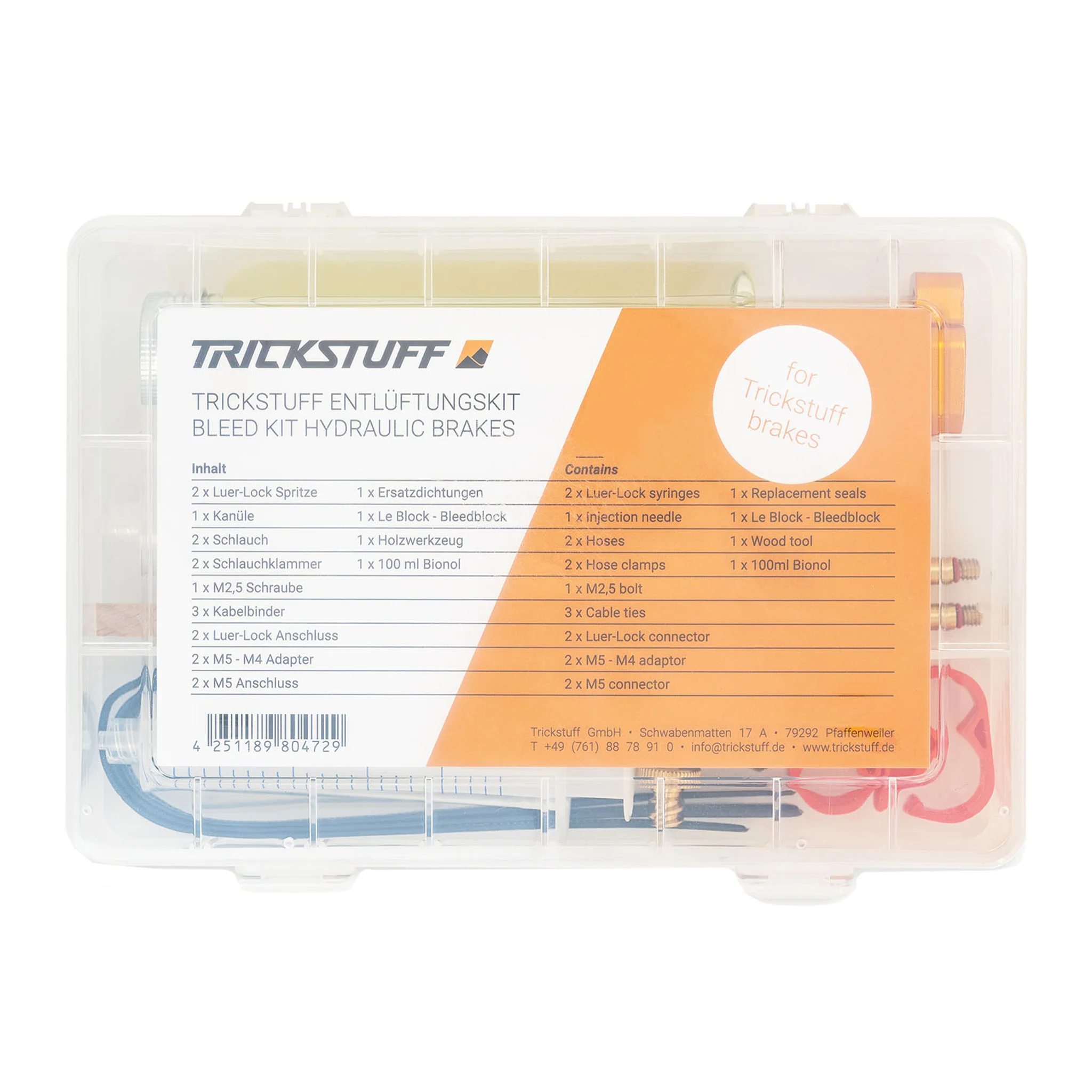 Trickstuff Bleedkit for Trickstuff Brakes