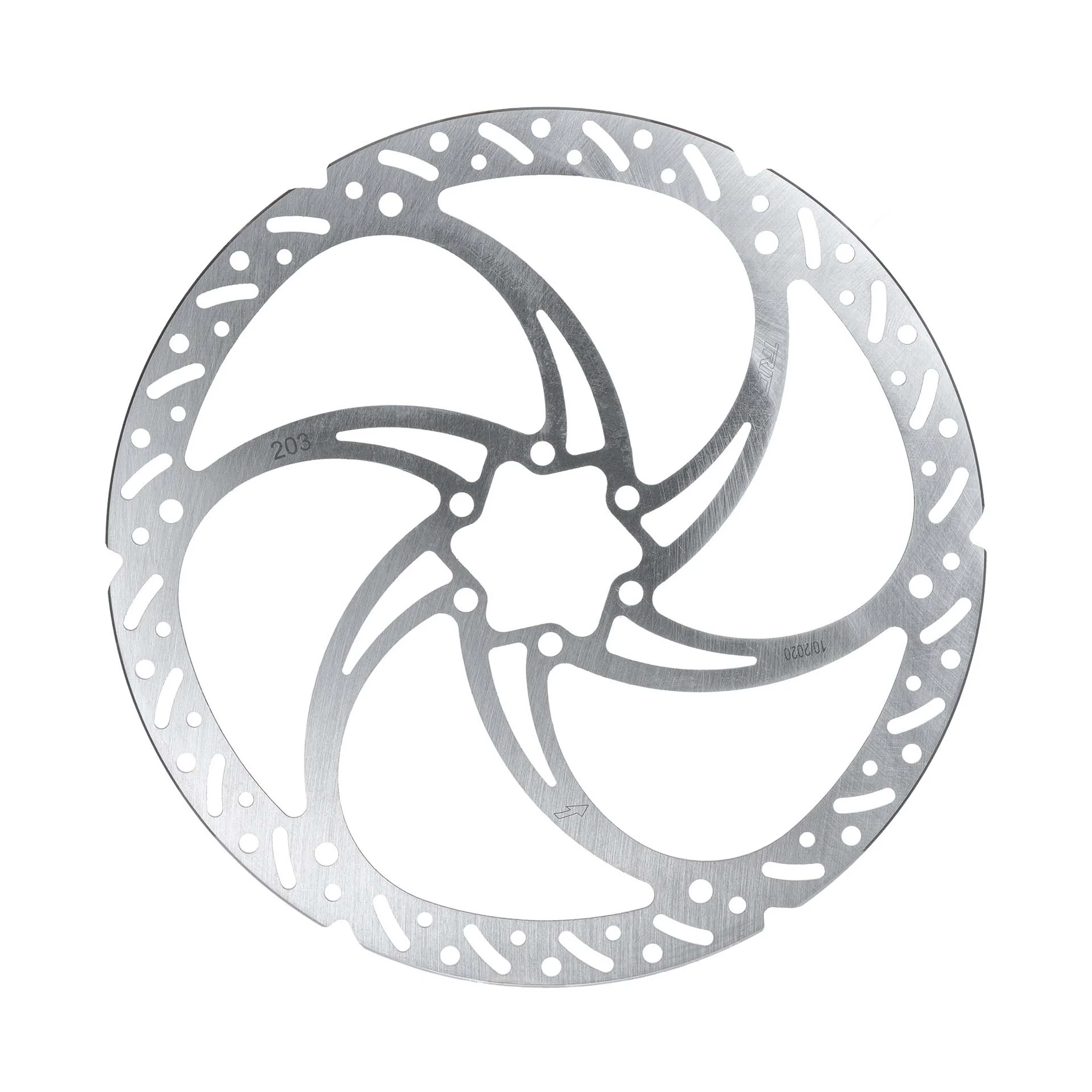 Trickstuff Heavy Duty 203mm Rotor 6-Bolt Silver