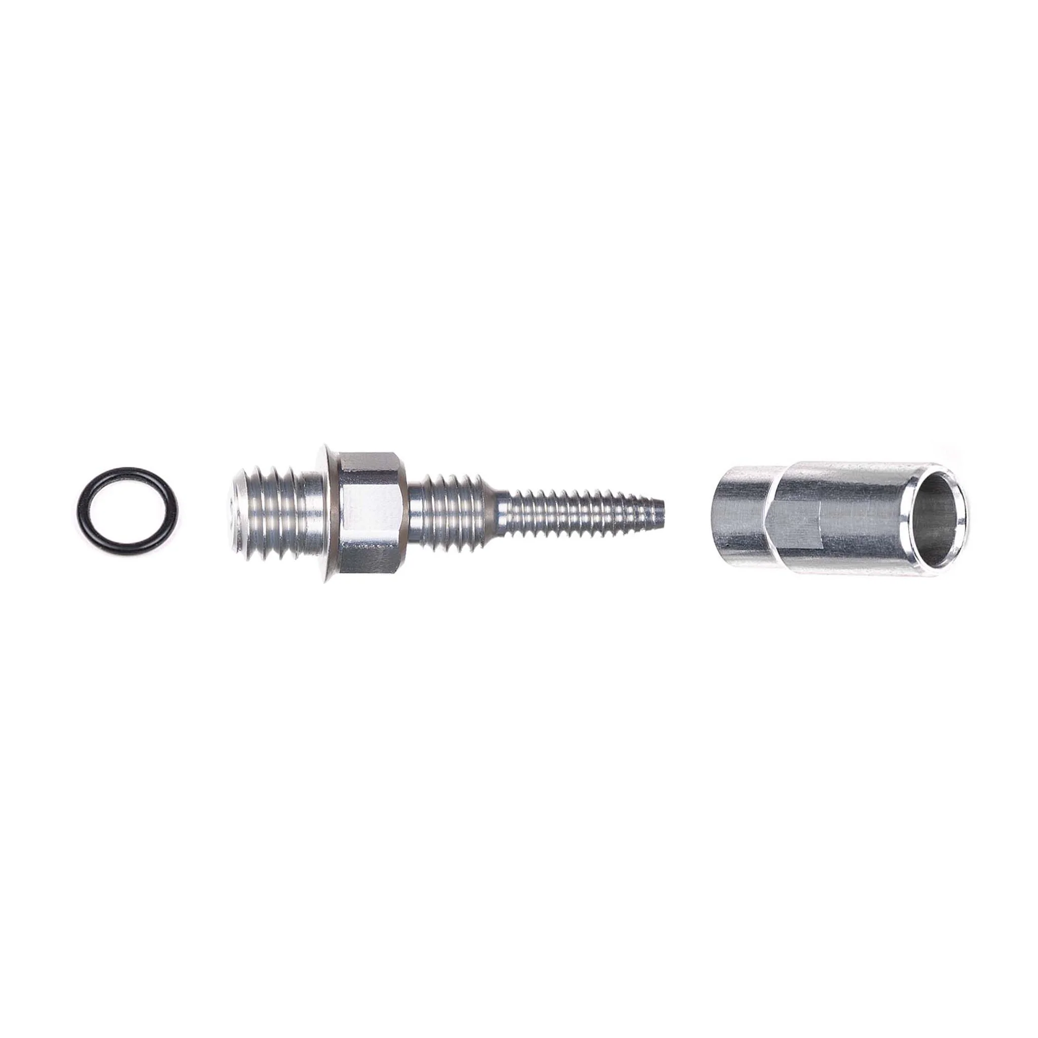 Trickstuff M6x1 Fitting For Beta Kevlar Hose Silver Each